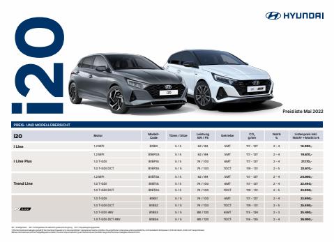 Hyundai Katalog in Graz | Hyundai i20 | 10.7.2022 - 10.7.2023
