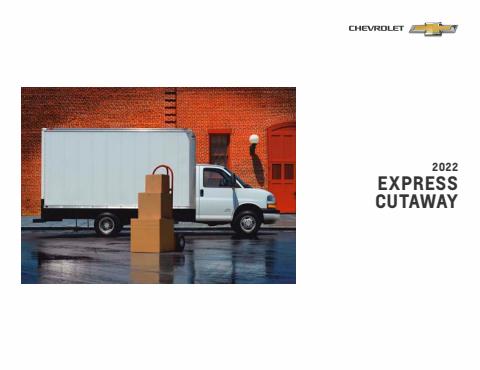 Chevrolet Katalog | Express-Cutaway | 16.2.2022 - 31.12.2022