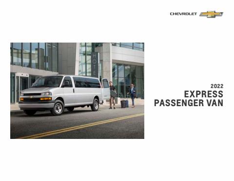Chevrolet Katalog | Express Passenger Van | 16.2.2022 - 31.12.2022