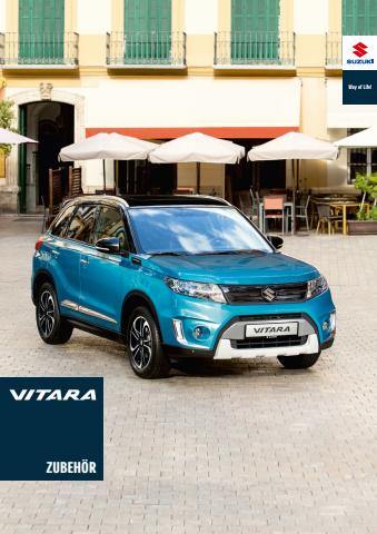 Angebot auf Seite 33 des Suzuki VITARA Zubehörprospekt 2018 *-Katalogs von Suzuki