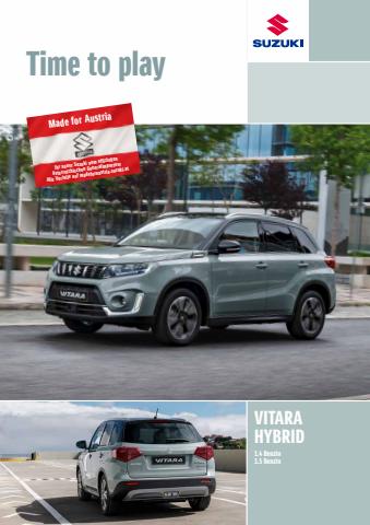 Suzuki Katalog | Suzuki VITARA HYBRID Modellprospekt | 8.1.2023 - 8.1.2024