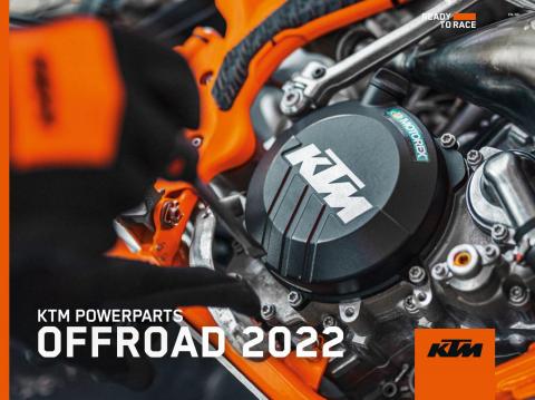Angebot auf Seite 22 des KTM POWERPARTS OFFROAD 2022-Katalogs von KTM