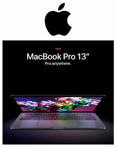 Apple Katalog in Wien | MacBook Pro 13' | 24.6.2022 - 17.10.2022