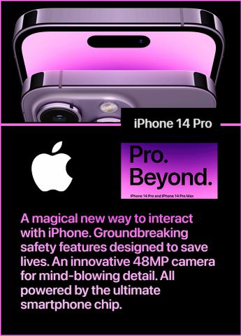Apple Katalog | iPhone 14 Pro | 14.2.2023 - 15.11.2023