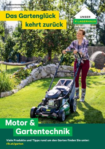Lagerhaus Katalog | Katalog für Motor- und Gartentechnik | 2.3.2022 - 31.7.2022