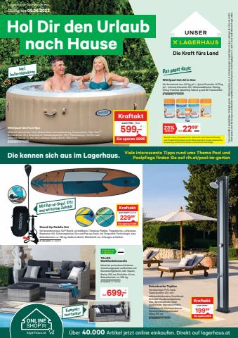 Lagerhaus Katalog in Schladming | Lagerhaus Flugblatt Juni 2022 | 23.5.2022 - 5.6.2022