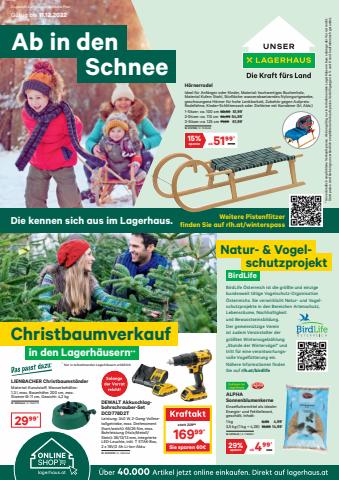 Lagerhaus Katalog in Innsbruck | Lagerhaus Flugblatt Dezember 2022 | 30.11.2022 - 3.12.2022