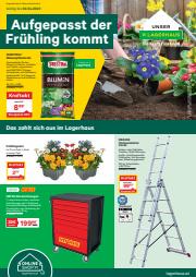 Angebote von Baumärkte & Gartencenter in St. Pölten | Lagerhaus Flugblatt März 2023 in Lagerhaus | 20.3.2023 - 2.4.2023