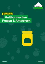Lagerhaus Katalog | Checkliste: Haltbarmachen | 8.5.2023 - 31.5.2023