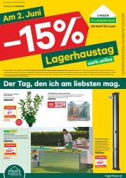 Angebote von Baumärkte & Gartencenter in Baden | Lagerhaus Flugblatt Juni 2023 in Lagerhaus | 30.5.2023 - 11.6.2023
