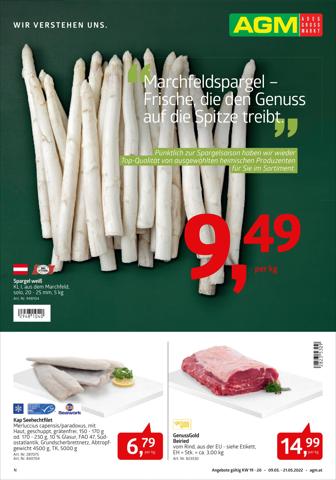 AGM Katalog in Völkermarkt | Flugblatt AGM | 6.5.2022 - 21.6.2022