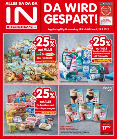 Interspar Katalog in Innsbruck | INTERSPAR - Online Flugblatt KW33 | 16.8.2022 - 24.8.2022