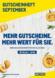Metro Katalog in Weiz | Metro flugblatt | 1.9.2023 - 30.9.2023