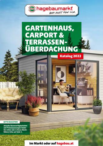 Hagebau Katalog in Innsbruck | Gartenhaus | 3.2.2022 - 30.11.2022