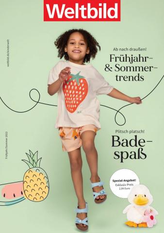 Weltbild Katalog | Frühjahrs- & Sommertrends für Kids | 1.4.2022 - 30.6.2022