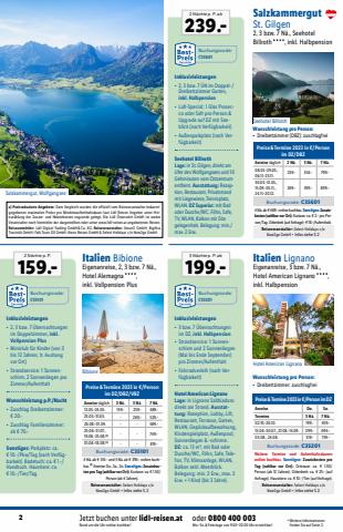 Lidl Reisen Katalog | Reisen_Einleger | 28.2.2023 - 31.3.2023