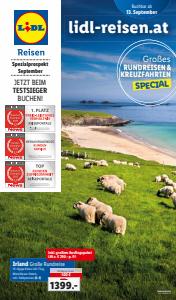 Lidl Reisen Katalog | Themenflyer September | 13.9.2023 - 15.10.2023