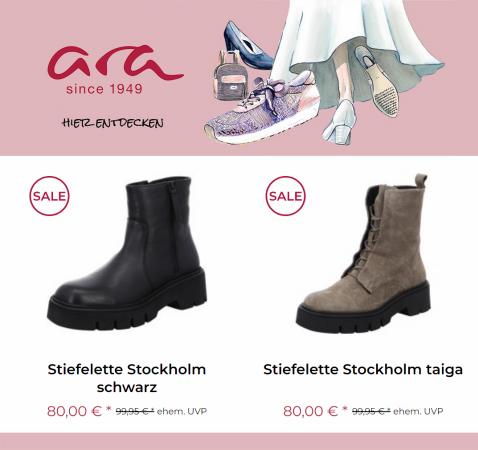 ara Schuhe Katalog in Linz | Angebote Prospekt | 19.5.2023 - 5.6.2023