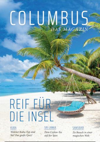 Angebot auf Seite 4 des Columbus-Katalogs von Columbus Reisen