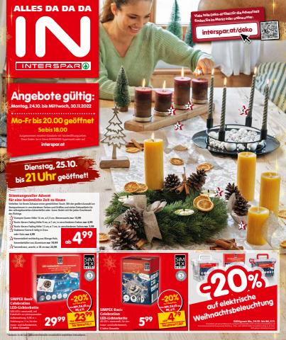 Interspar Restaurant Katalog | Angebote Interspar Restaurant | 22.10.2022 - 1.12.2022