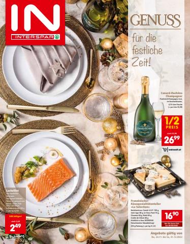 Interspar Restaurant Katalog | Angebote Interspar Restaurant | 22.11.2022 - 1.1.2023