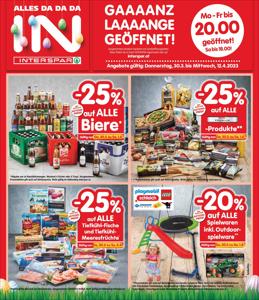 Angebote von Restaurants in Linz | Interspar Restaurant flugblatt in Interspar Restaurant | 27.3.2023 - 12.4.2023