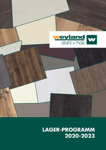 weyland Katalog in Graz | Lagerprogramm 2020-2023 | 23.12.2021 - 31.12.2023