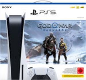 PlayStation 5  mit Laufwerk Bundle God of War Ragnarök für 599€ in Red Zac