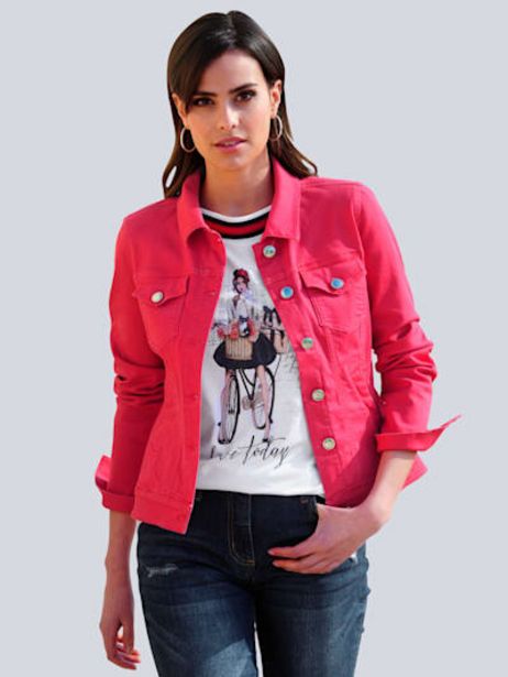 Jeansjacke in modischer Farbstellung für 49,95€