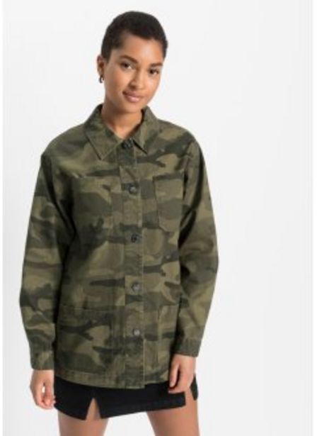 Jacke mit Camouflage-Druck für 15,99€ in Bonprix