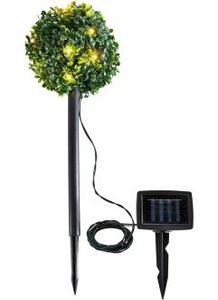 Solar Deko Buchsbaum-Kugel für 19,99€ in Bonprix