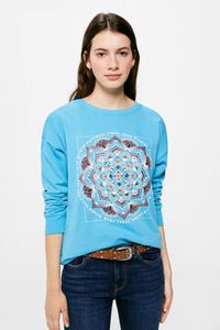 Mandala flower sweatshirt für 14,99€ in Springfield