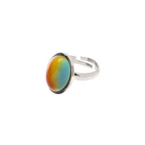Silver Oval Mood Ring für 2,8€ in Claire's