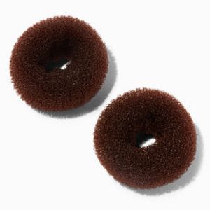 Brown Mini Hair Donuts -2 Pack für 2€ in Claire's