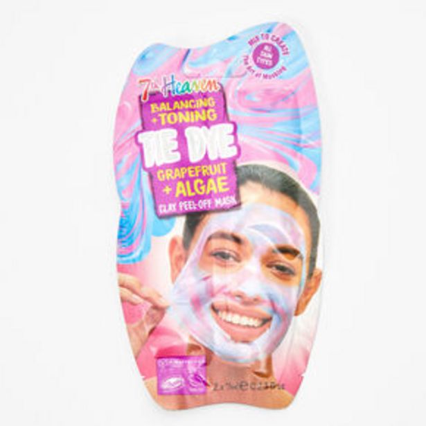 7th Heaven Tie Dye Grapefruit + Algae Clay Peel Off Face Mask für 2,7€ in Claire's