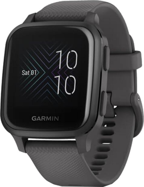 GARMIN Smartwatch Venu Sq, Grau/Schiefergrau (010-02427-10) für 149€