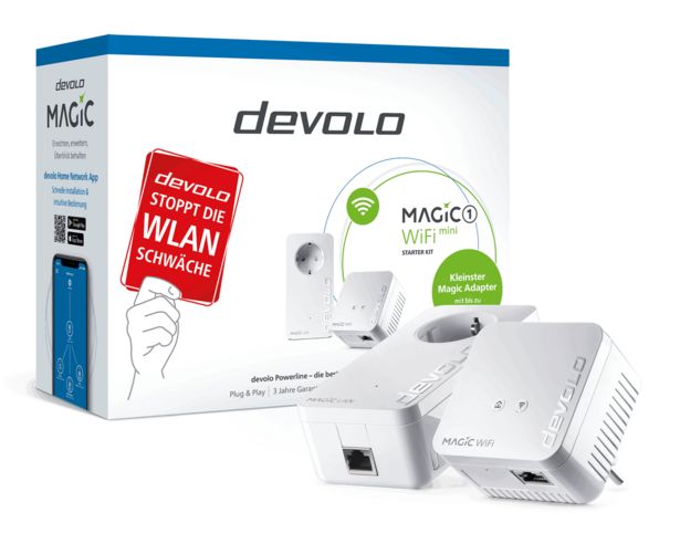 DEVOLO 8561 Magic 1 WiFi mini Starter Kit für 79€ in Media Markt