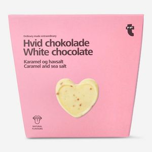 Weiße Schokolade. Karamell und Meersalz für 1,5€ in Flying Tiger
