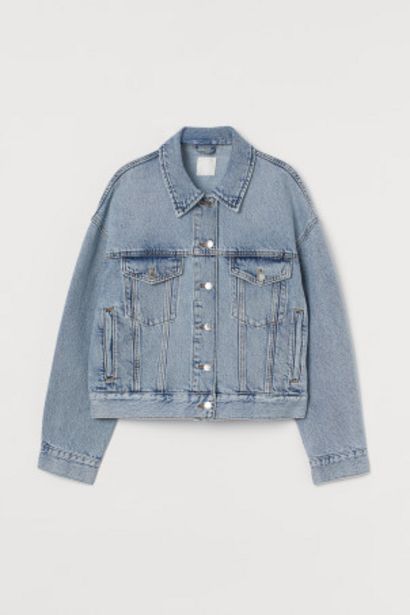 Kastige Jeansjacke für 14,99€ in H&M