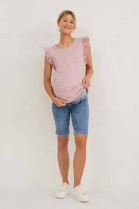 Umstandsjeans - Jeans-Bermudas - Bio-Baumwolle für 14,99€ in C&A