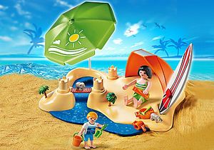 4149 KompaktSet Strandurlaub für 6,39€ in Playmobil