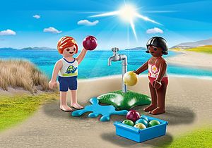 71166 Kinder mit Wasserballons für 3,74€ in Playmobil