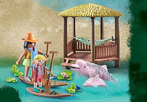 71143 Wiltopia - Paddeltour mit den Flussdelfinen für 19,99€ in Playmobil
