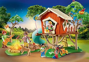 71001 Abenteuer-Baumhaus mit Rutsche für 23,99€ in Playmobil