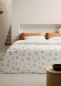 Bettbezug mit Blumenmuster für 135/140 cm Bett für 39,99€ in Mango