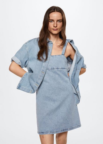 Jeanskleid aus Lyocell für 25,99€ in Mango