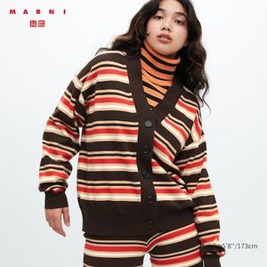 Marni Merino Blend Striped Oversized Cardigan für 29,9€ in UNIQLO