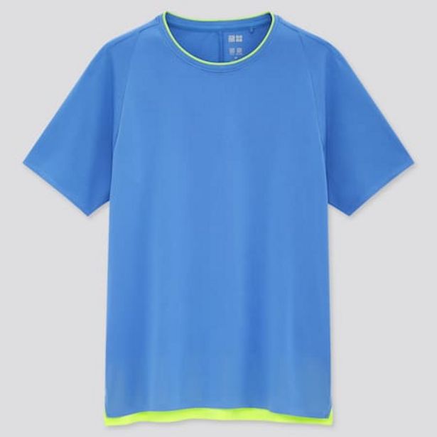 Women UNIQLO+ DRY-EX Crew Neck Short Sleeved T-Shirt für 19,9€ in UNIQLO
