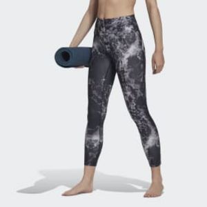 Yoga Essentials Print 7/8-Leggings für 27,5€ in Adidas