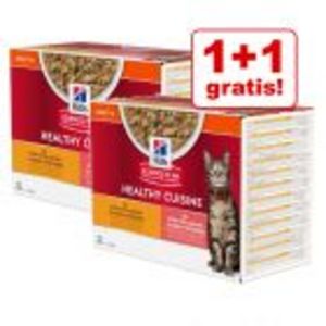 1 + 1 gratis! 24 x 80 g Hill's Science Plan Healthy Cuisine für 21,99€ in Zooplus